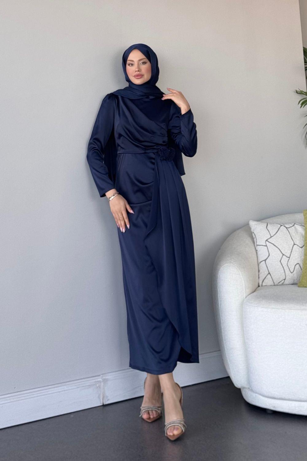 Aymira Abiye Lacivert 4964 