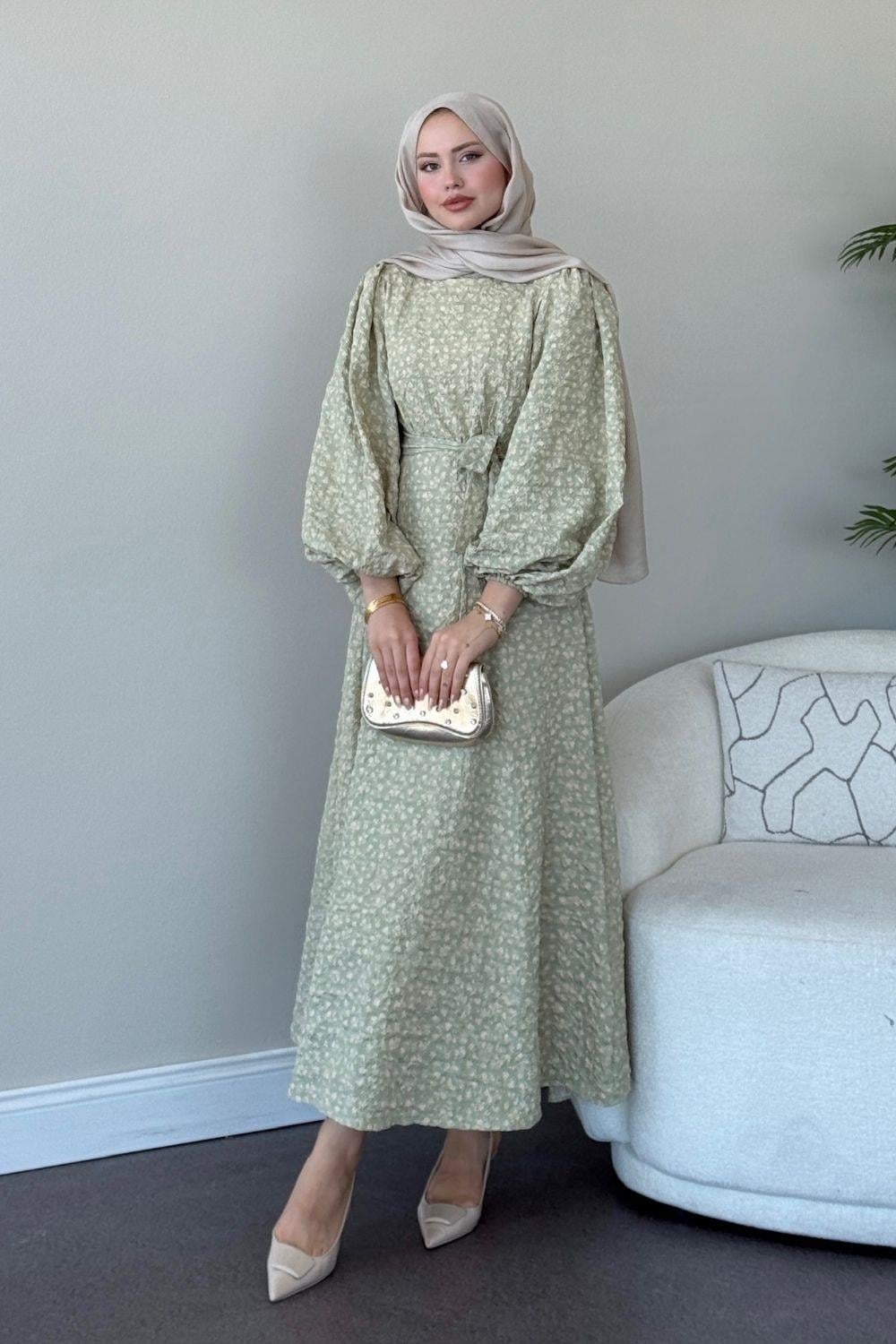 Bulut Elbise Mint 4976 