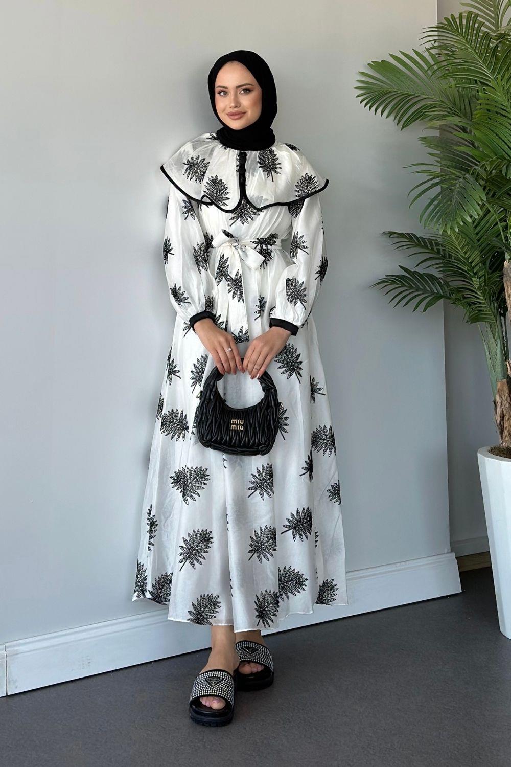 Eftalya Elbise Siyah 5073 