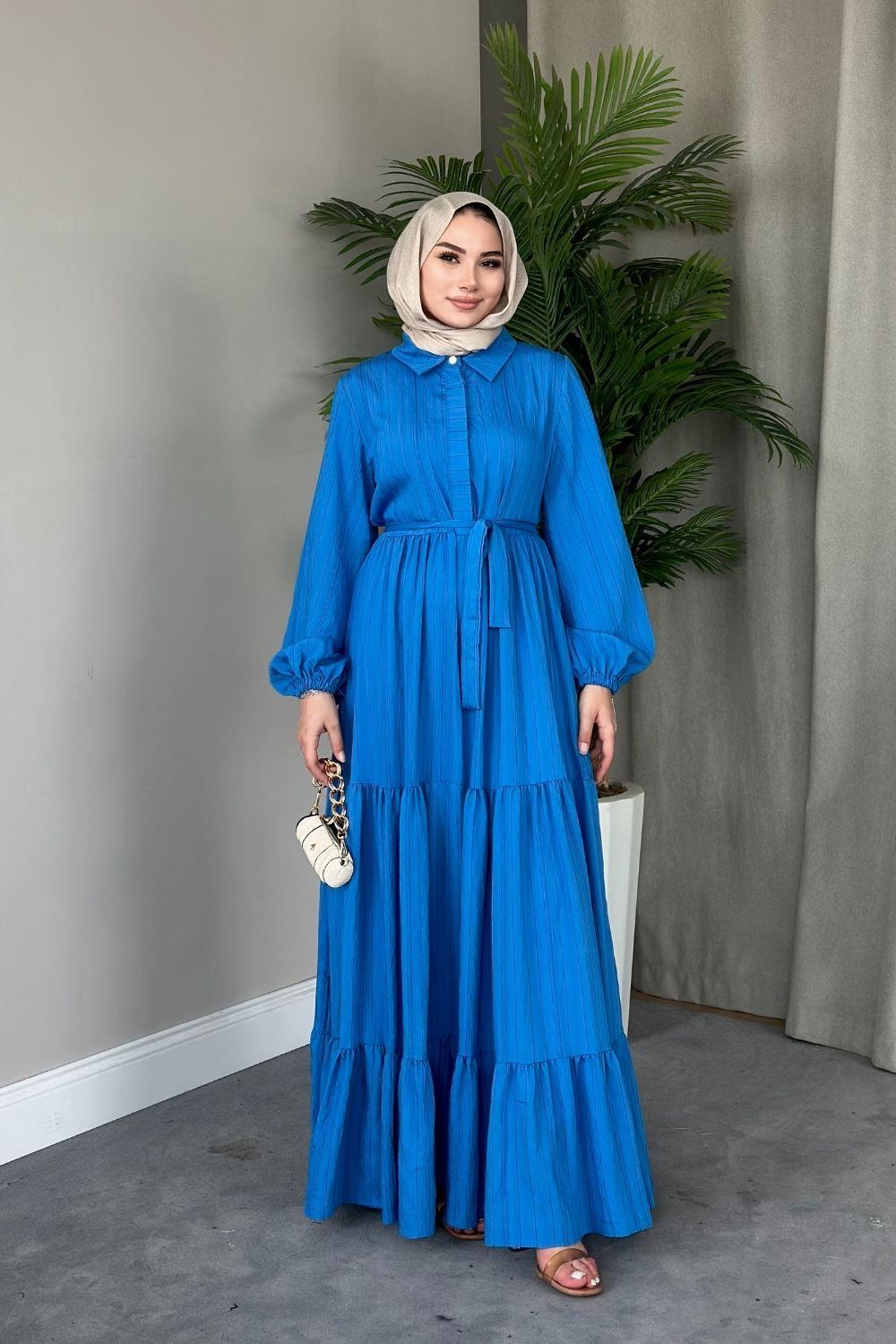 Şila Elbise İndigo 5097 