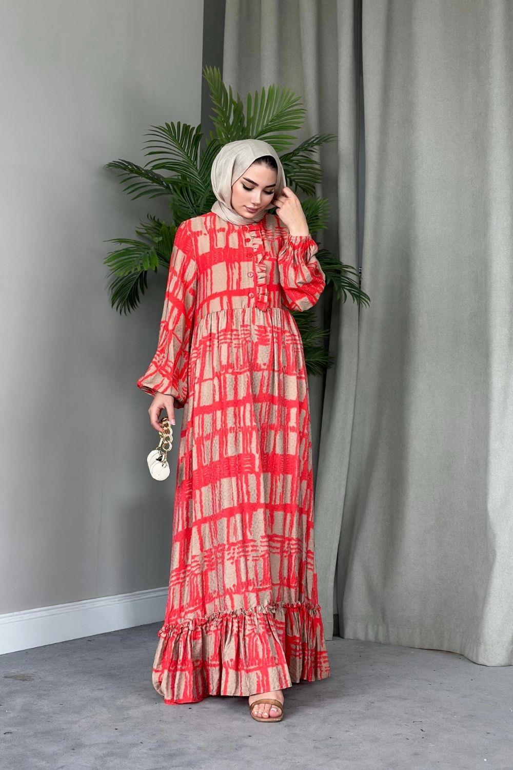 Esma Elbise Turuncu 5098 