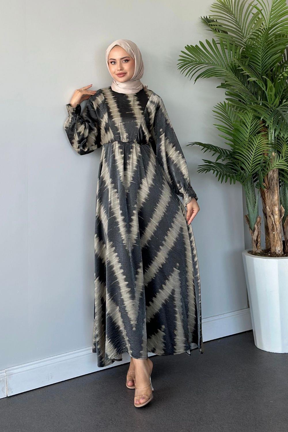 Kamelya Elbise Vizon 5671 