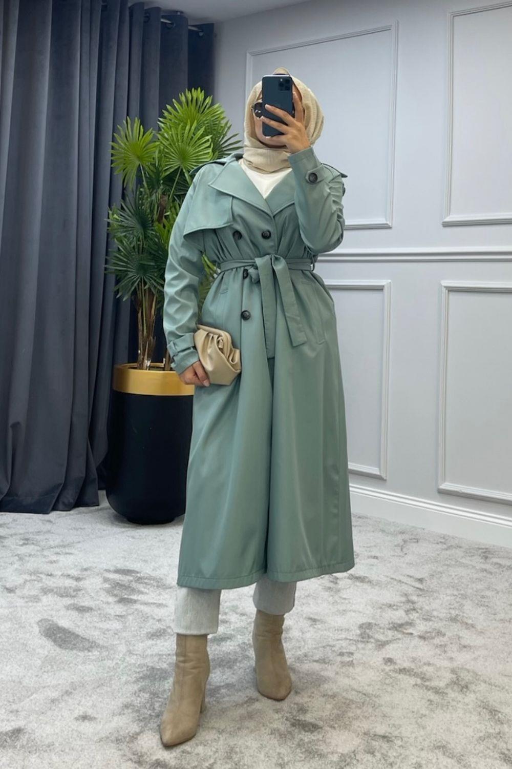 الكتف كتاف خندق الجينز النعناع