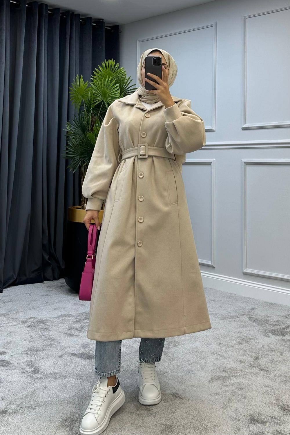 Arya Kaşe Kaban Bej 5958 