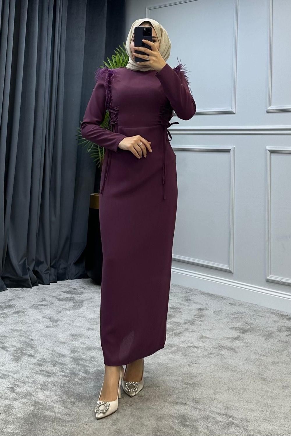 Karanfil Abiye Mor 5975 