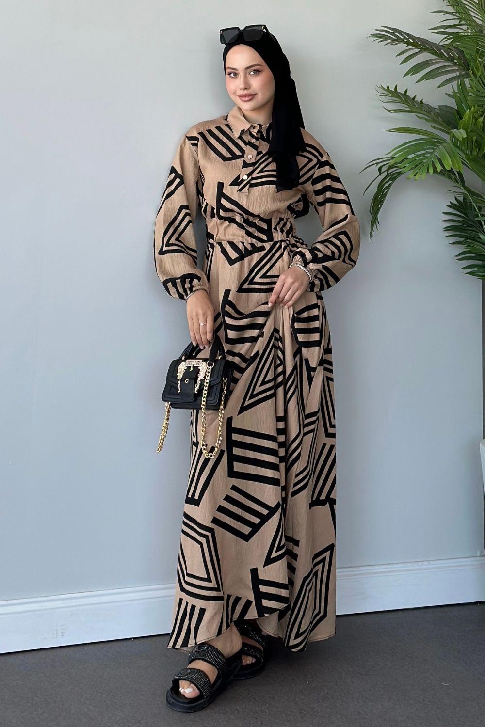 Saye Elbise Vizon 6016 