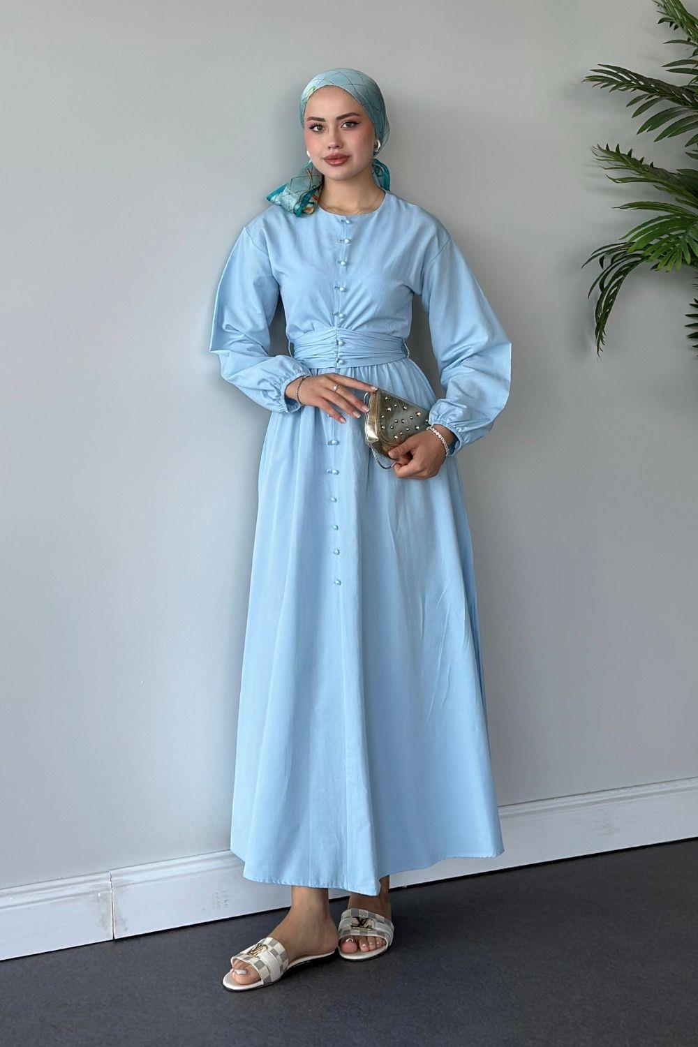 İzem Elbise Bebe Mavisi 60400 