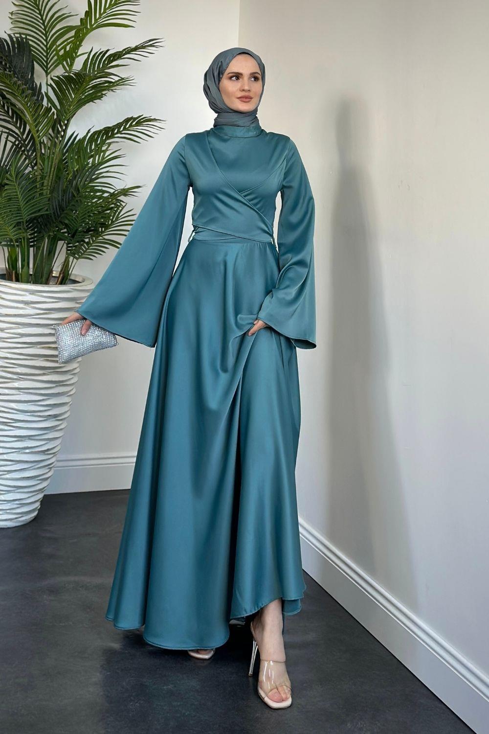 Hacer Abiye Mint 6157 