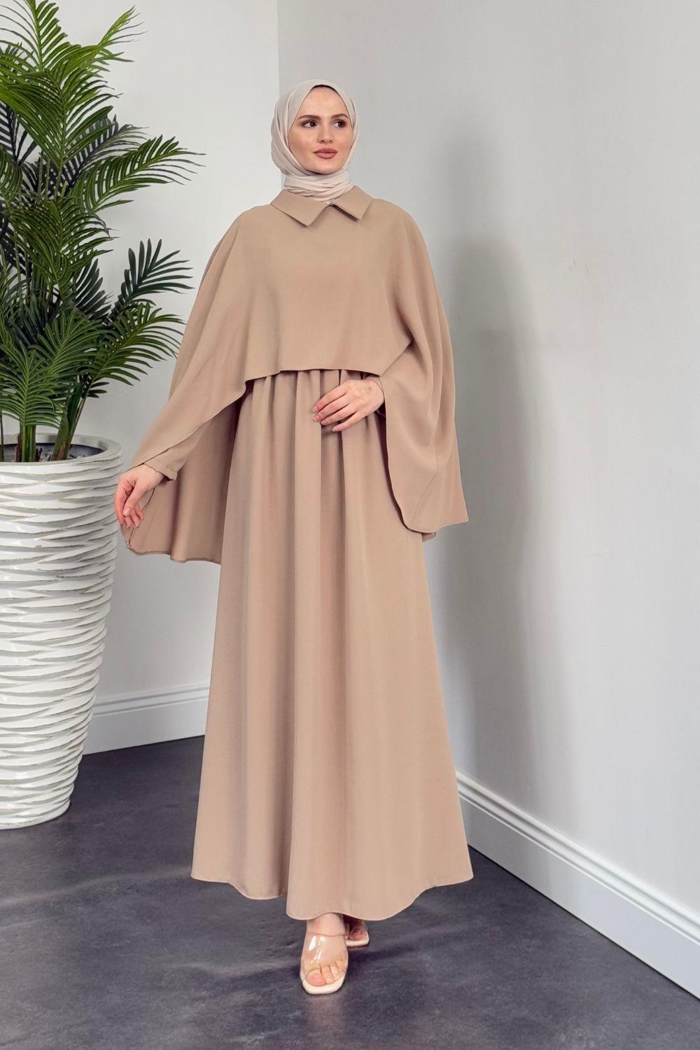 Gülnur Elbise Vizon 6203 