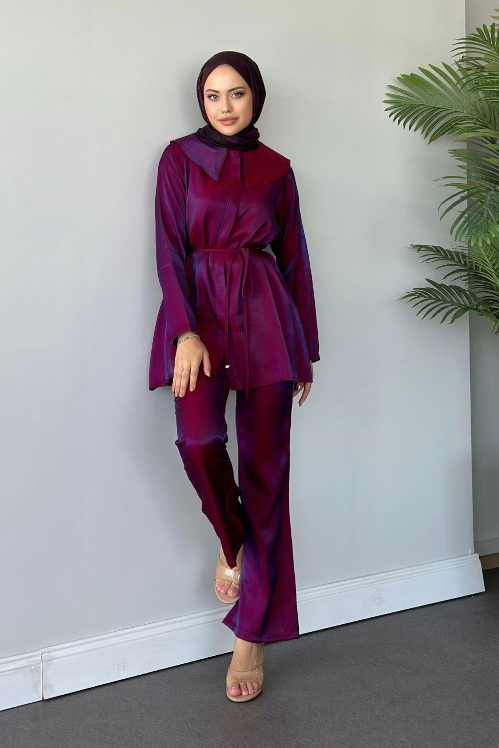 Kalya Takım Bordo 6640 