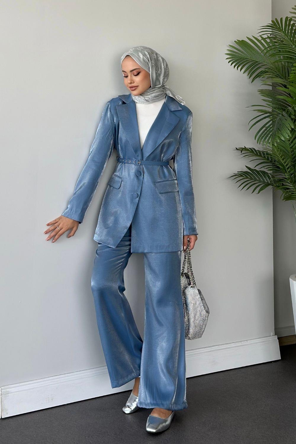 Kadriye Takım Mavi 6750 