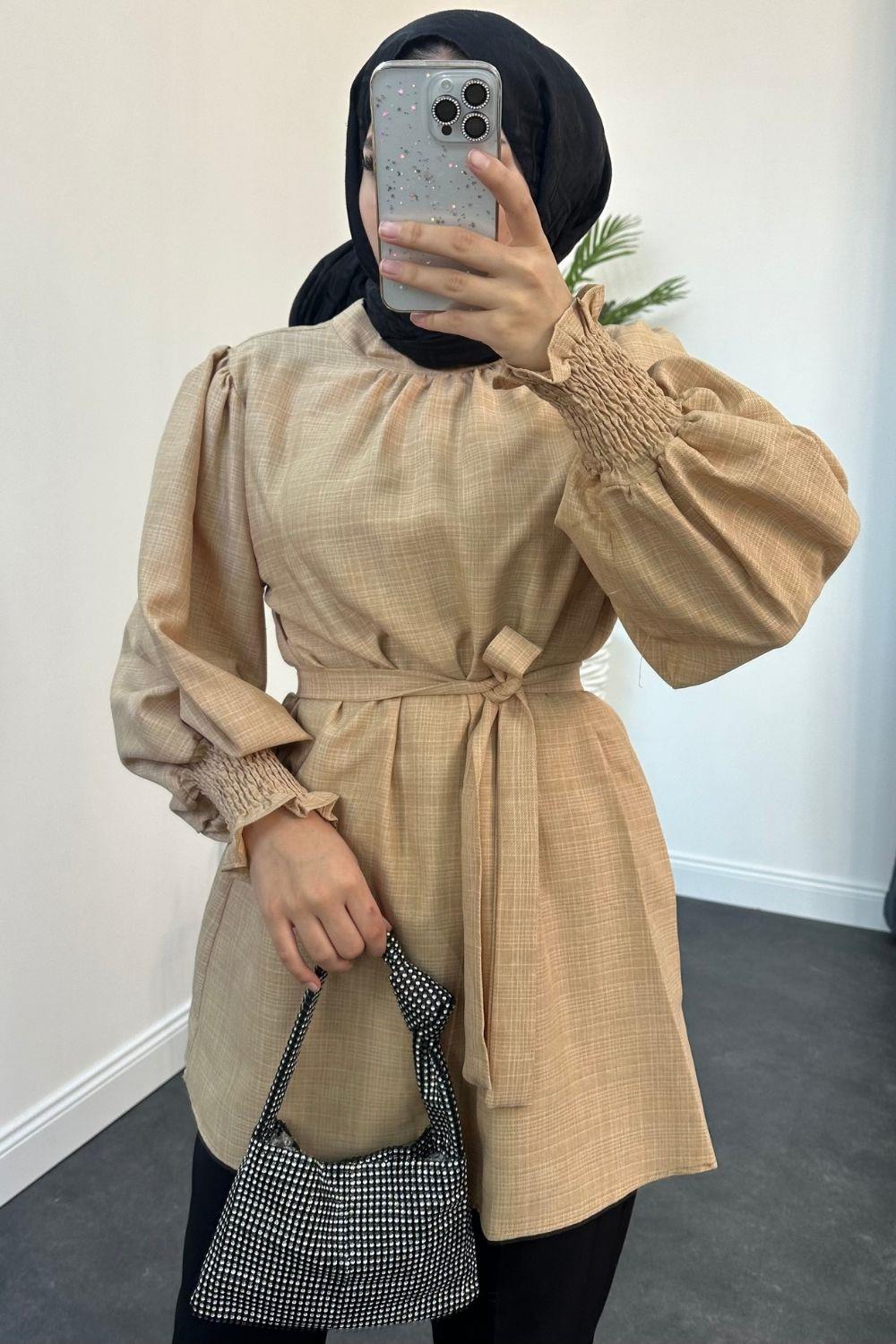 Buket Tunik Bej 7227 