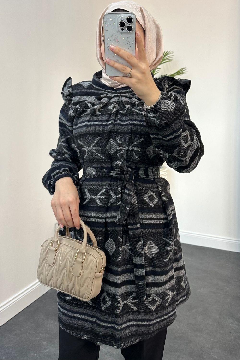 Ümran Tunik Siyah 7228 