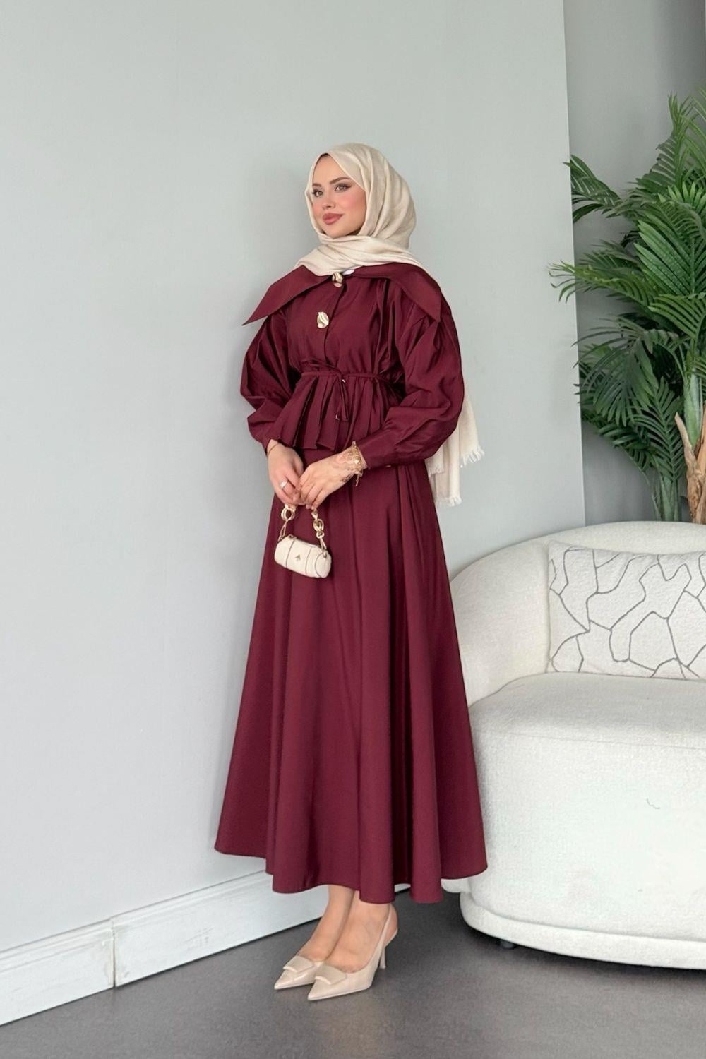 Vakkos Etekli Takım Bordo 7560 