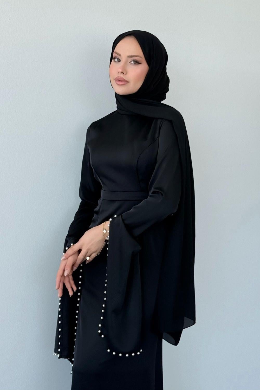 Çilem Abiye Siyah 7913 