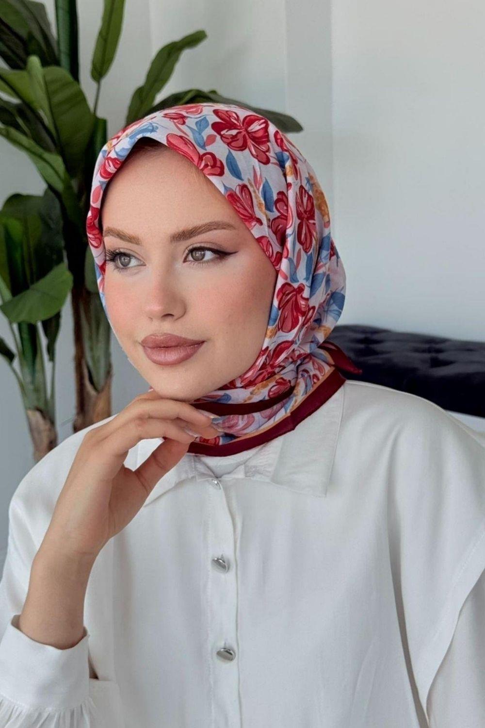 Meva Soft Eşarp Kırmızı 80080 