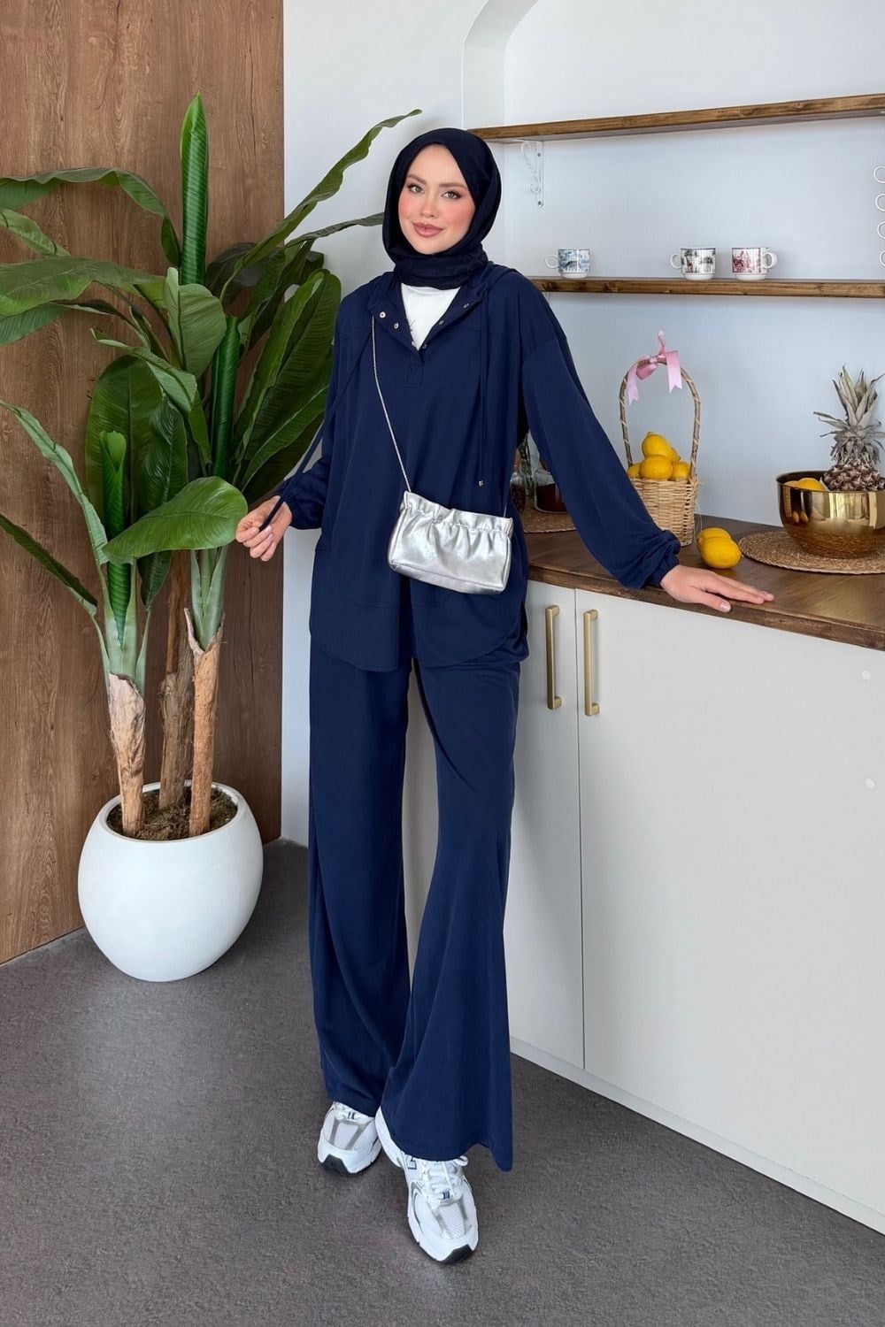 Comfort Takım Lacivert 8035 