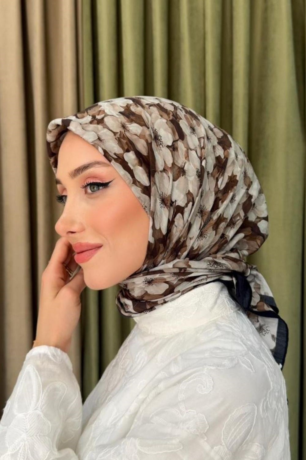 Naida Eşarp Siyah 804000 