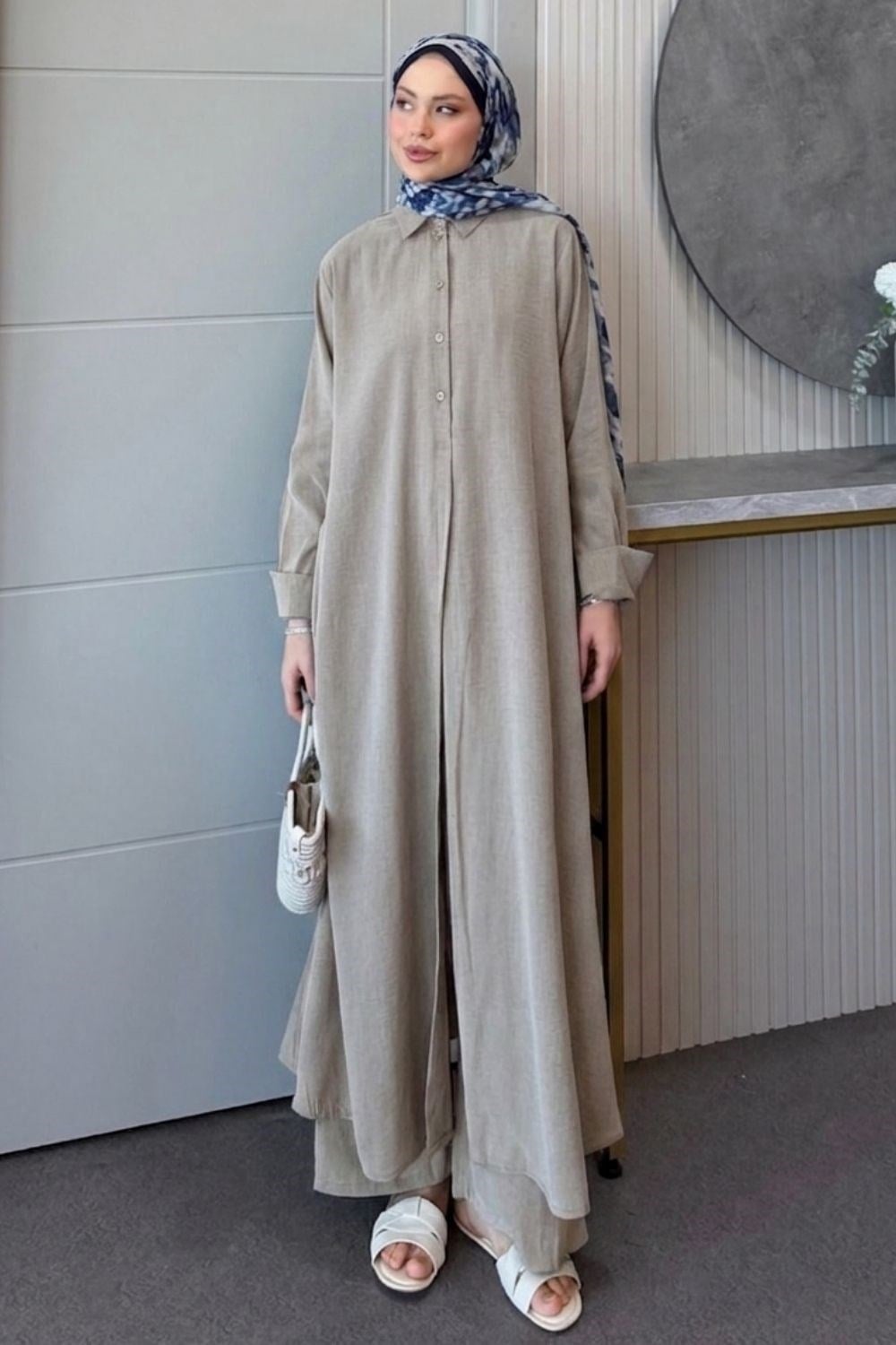 Mihrimah Modal Takım Bej 8074 
