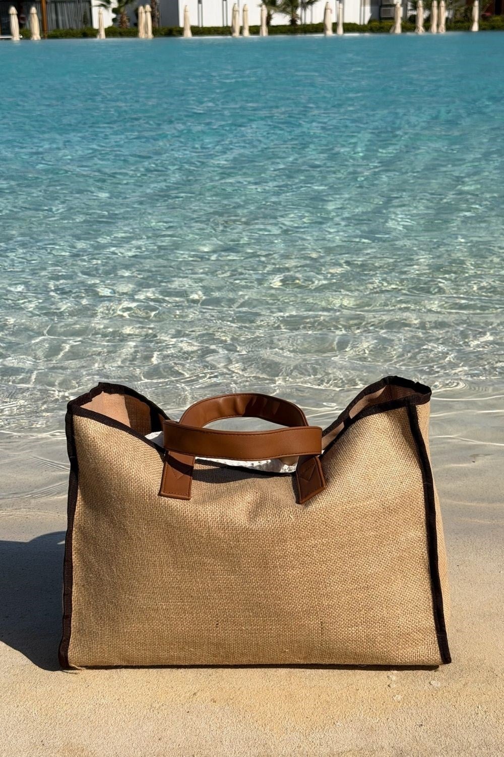 Arc X Large Tote Bag Camel 8115 