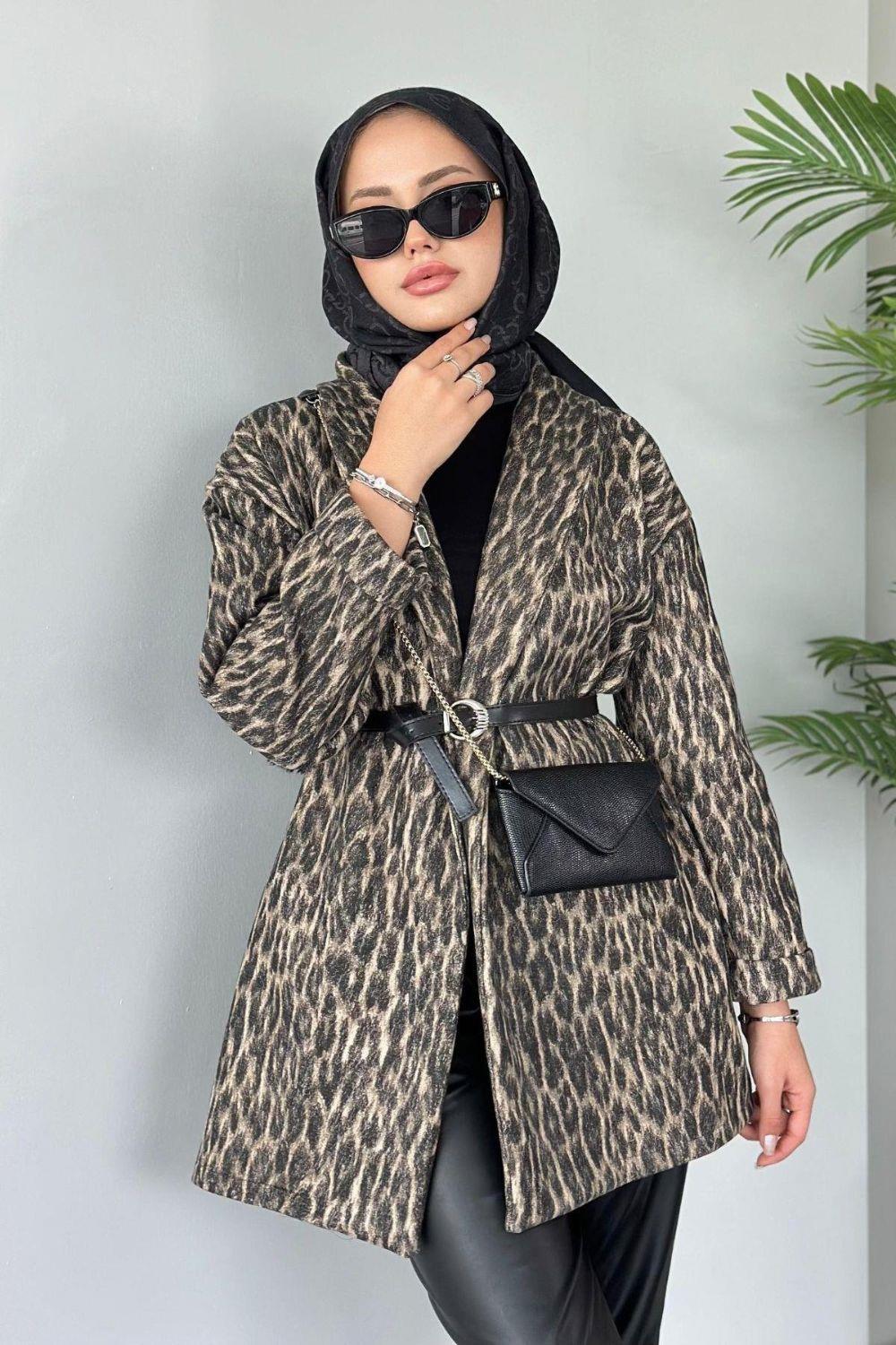 Leopar Kap Kahverengi 8153 