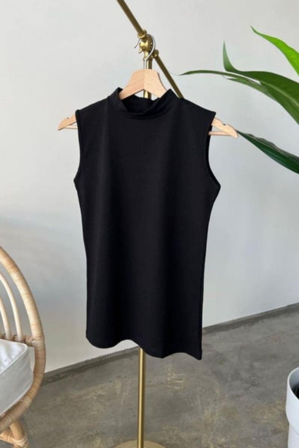 Sıfır Kol İçlik Siyah 8219 