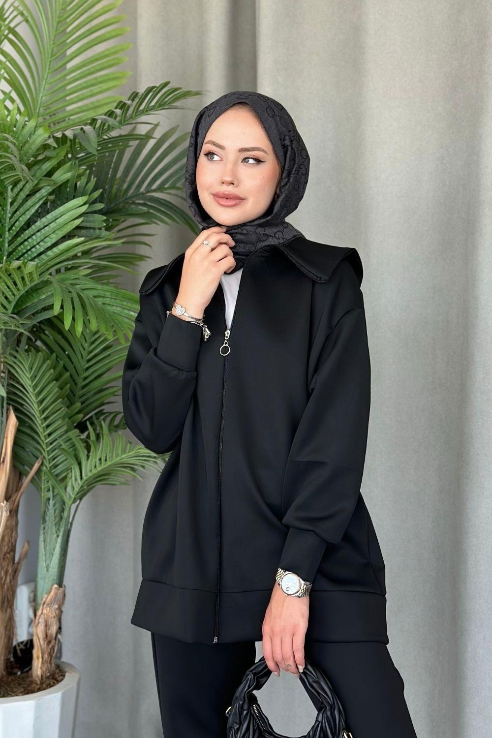 Serenay Scuba Takım Siyah 8382 