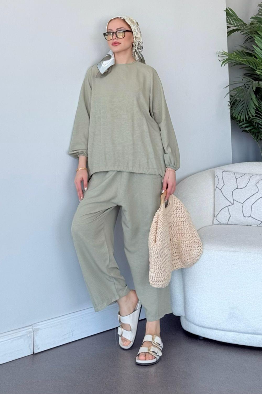 Şalvar Airobin Takım Mint 84360 