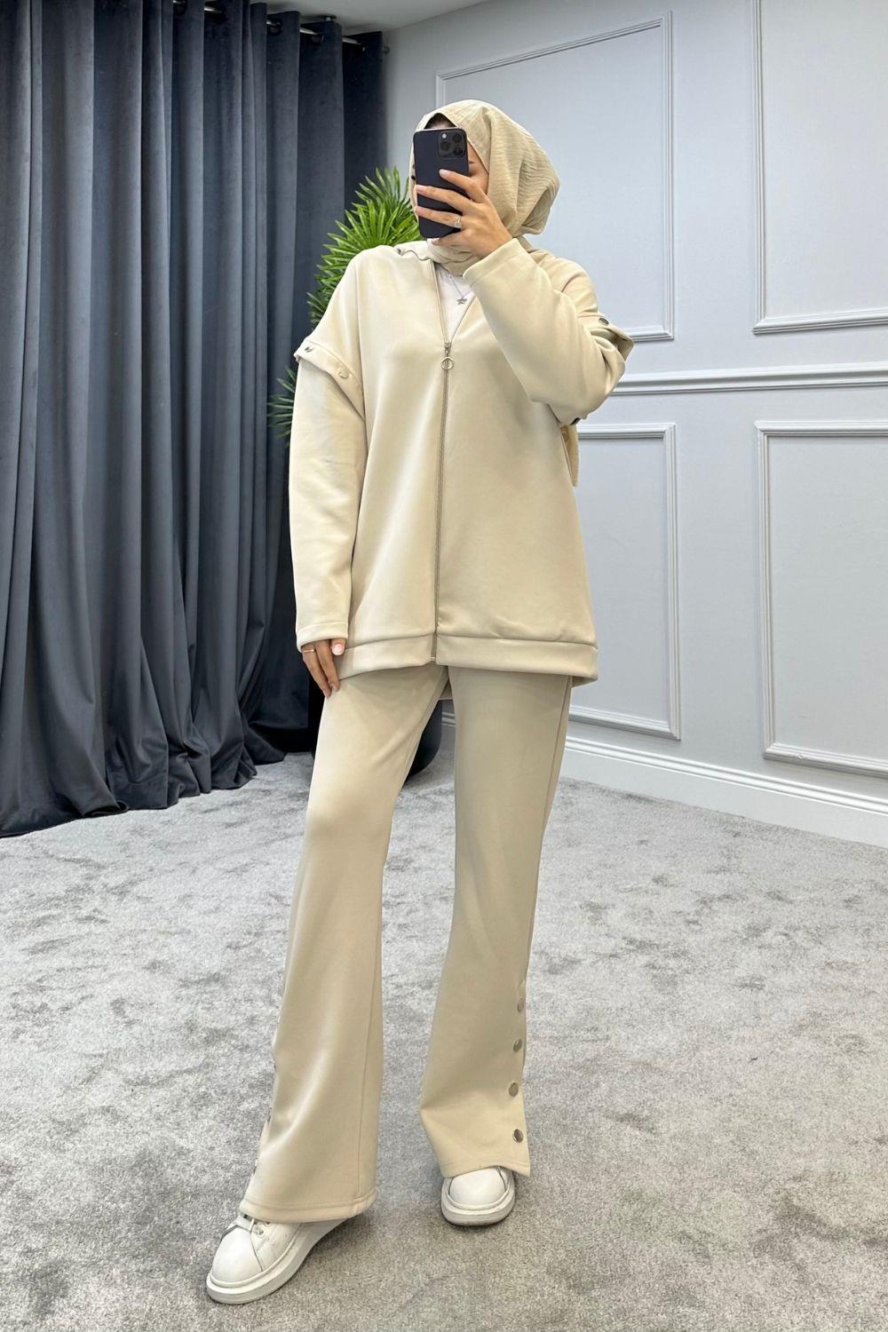 Diyena Takım Bej 8528 