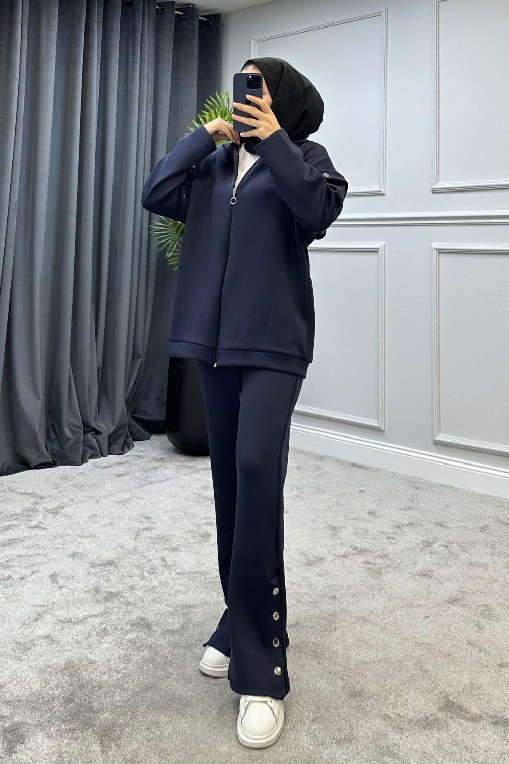 Diyena Takım Lacivert 8528 