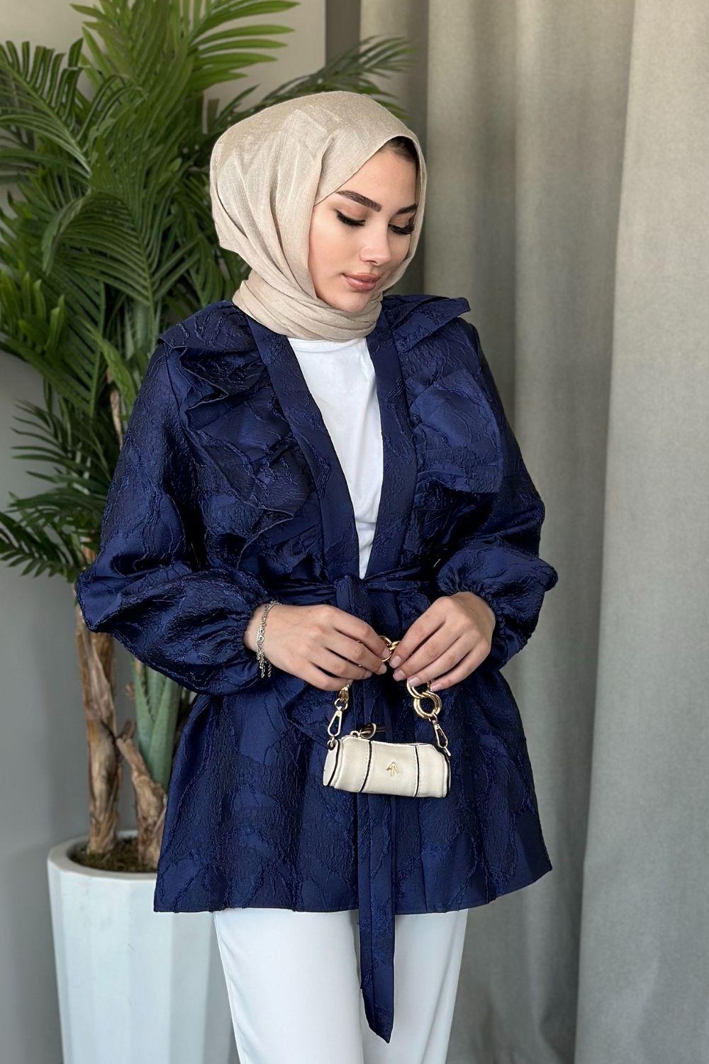 Modal Ceket Saks 8548 