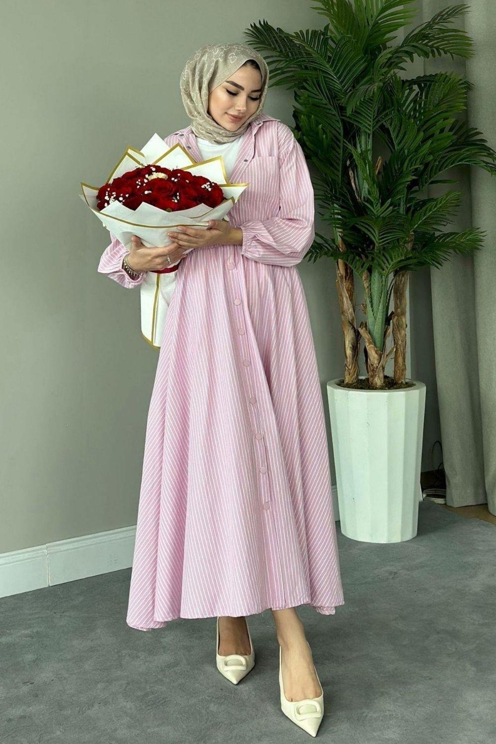 Happy Elbise Pembe 8632 