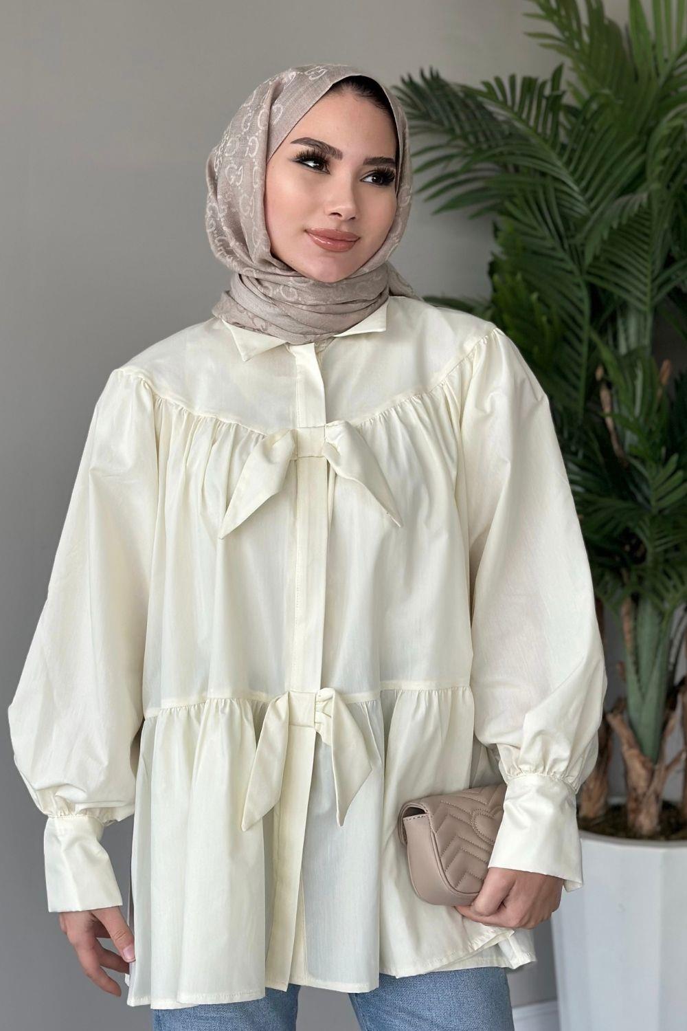 Kevia Gömlek Sarı 8906 