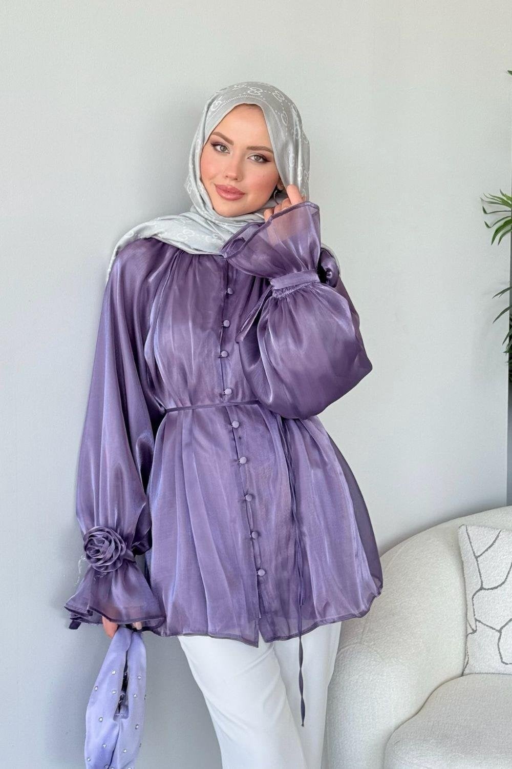 Reian Organize Tunik Lila 8971 