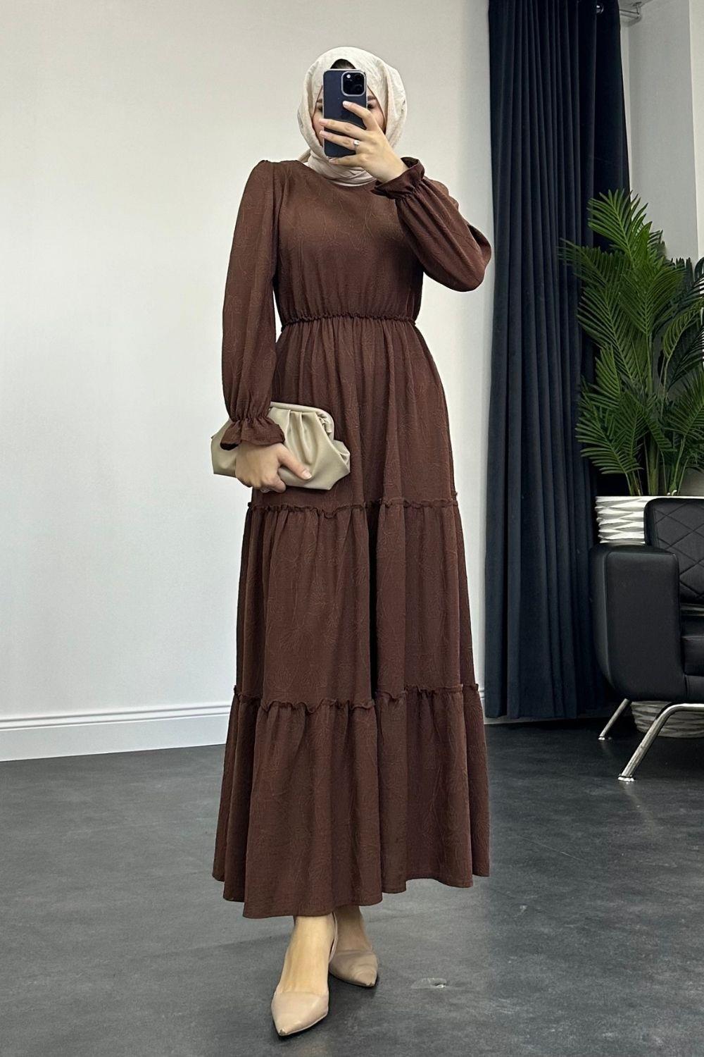 Aynur Elbise Kahverengi 9505 