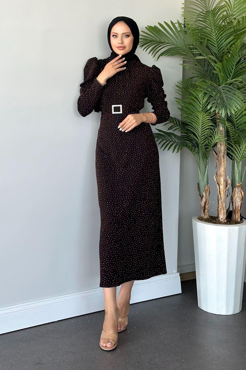 Selen Abiye Bordo 9559 