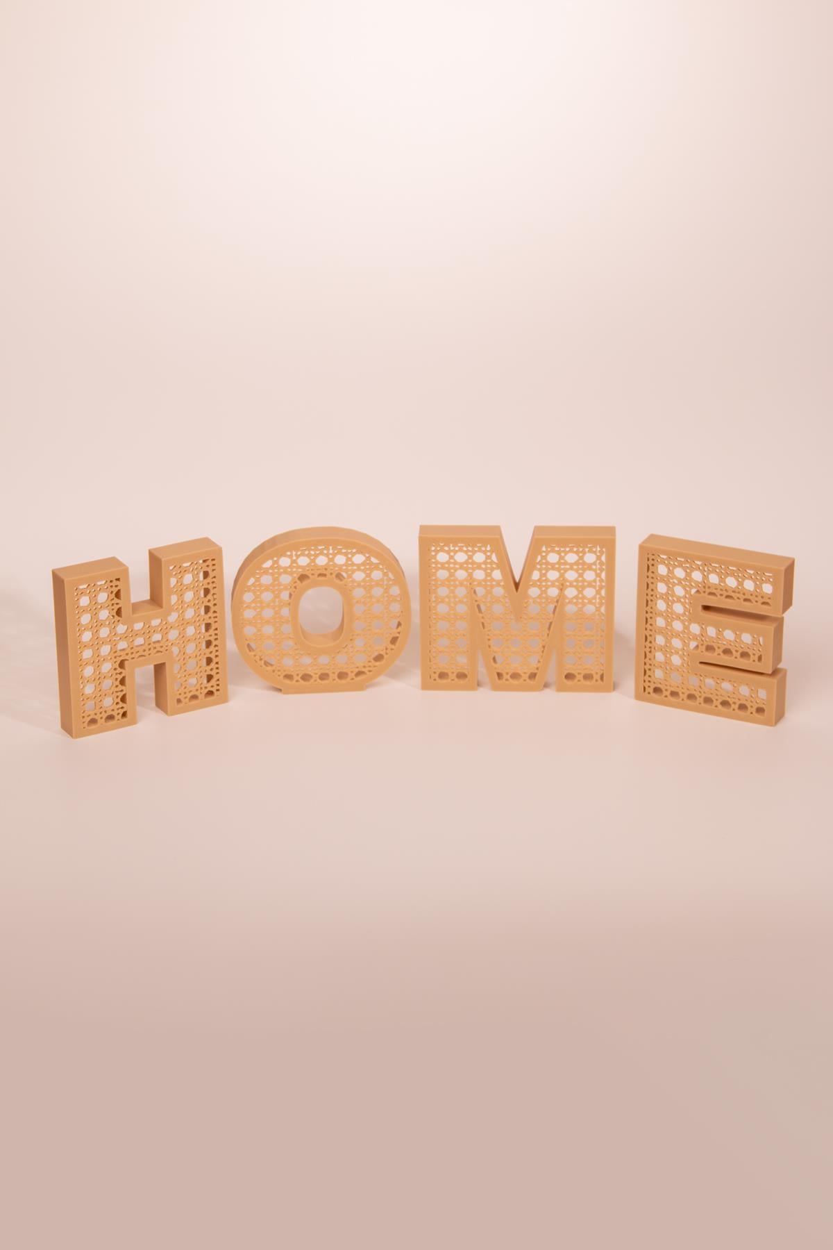 3 Boyutlu Home Yazısı Dekoratif HediyelikDekoratif Obje - Biblo3 Boyutlu Home Yazısı Dekoratif Hediyelik