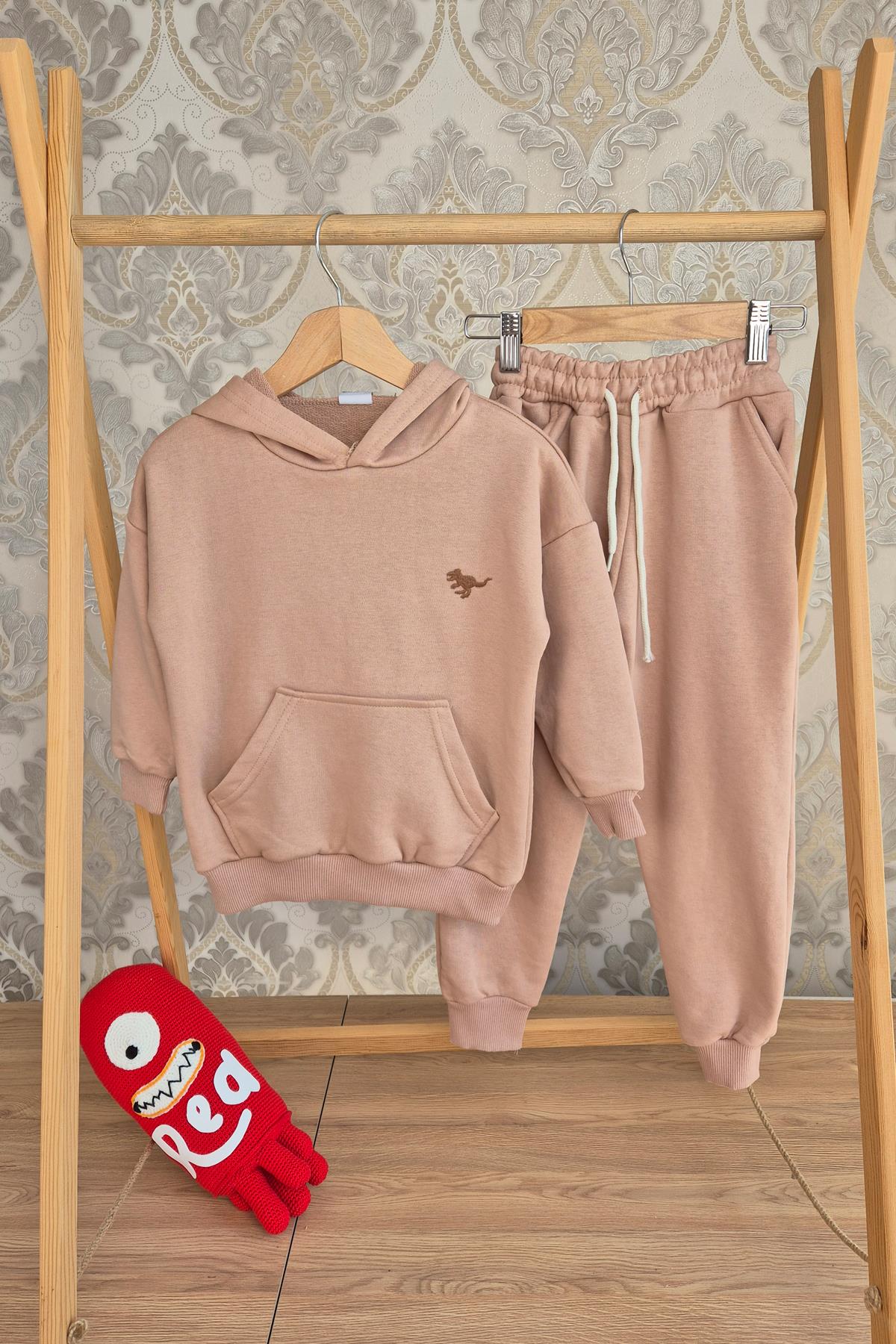 3 İplik  Kapüşonlu Oversize Organik TakımUzun Takım3 İplik  Kapüşonlu Oversize Organik Takım