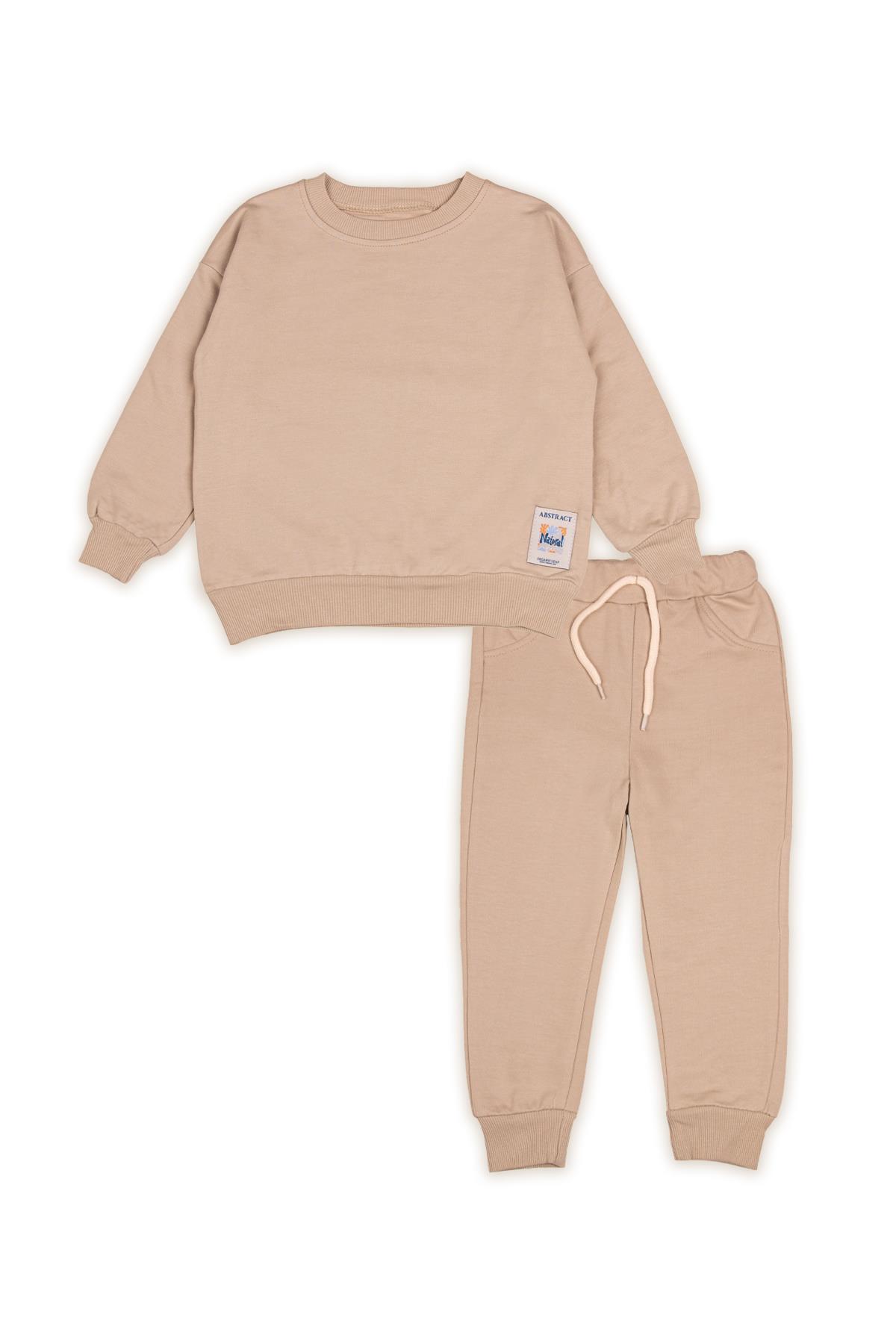 Basic Organik Mevsimlik Takım BejUzun TakımBasic Organik Mevsimlik Takım Bej