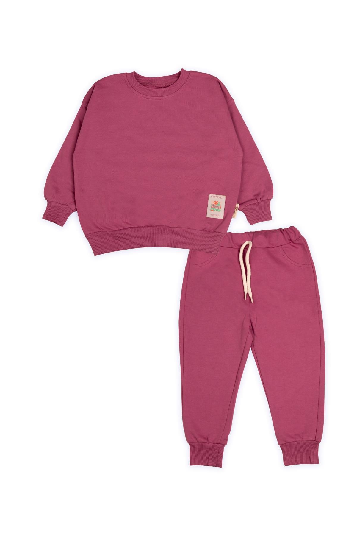 Basic Organik Mevsimlik Takım MürdümUzun TakımBasic Organik Mevsimlik Takım Mürdüm