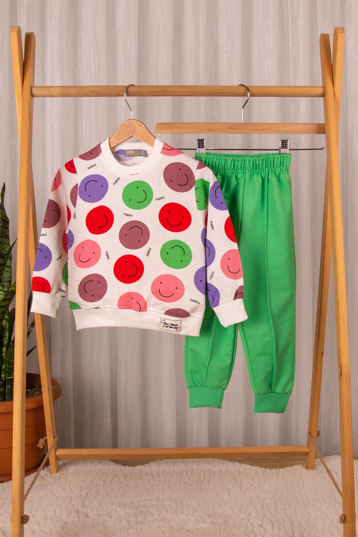 Happy Kız Takım YeşilUzun TakımHappy Kız Takım Yeşil