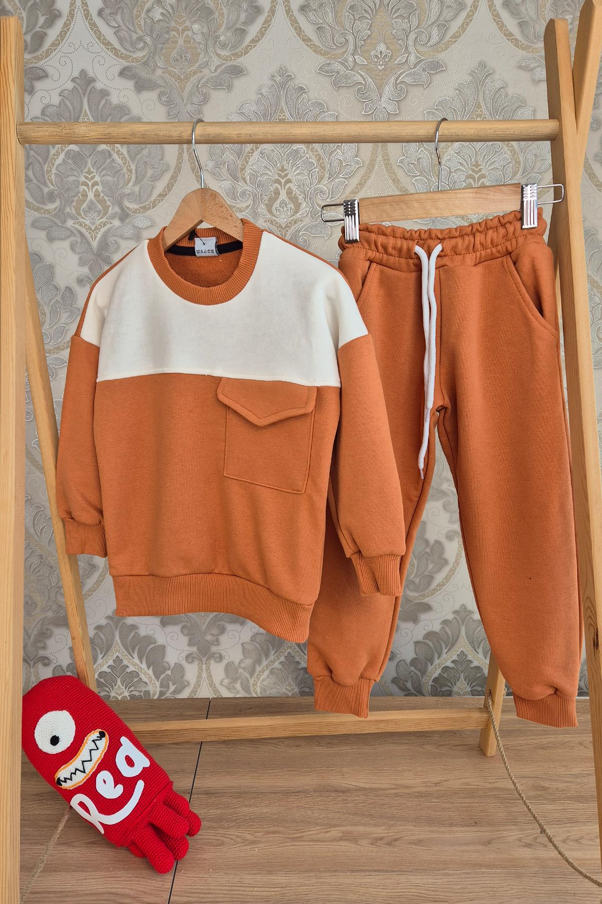 3 İplik Cepli Oversize Organik TakımUzun Takım3 İplik Cepli Oversize Organik Takım