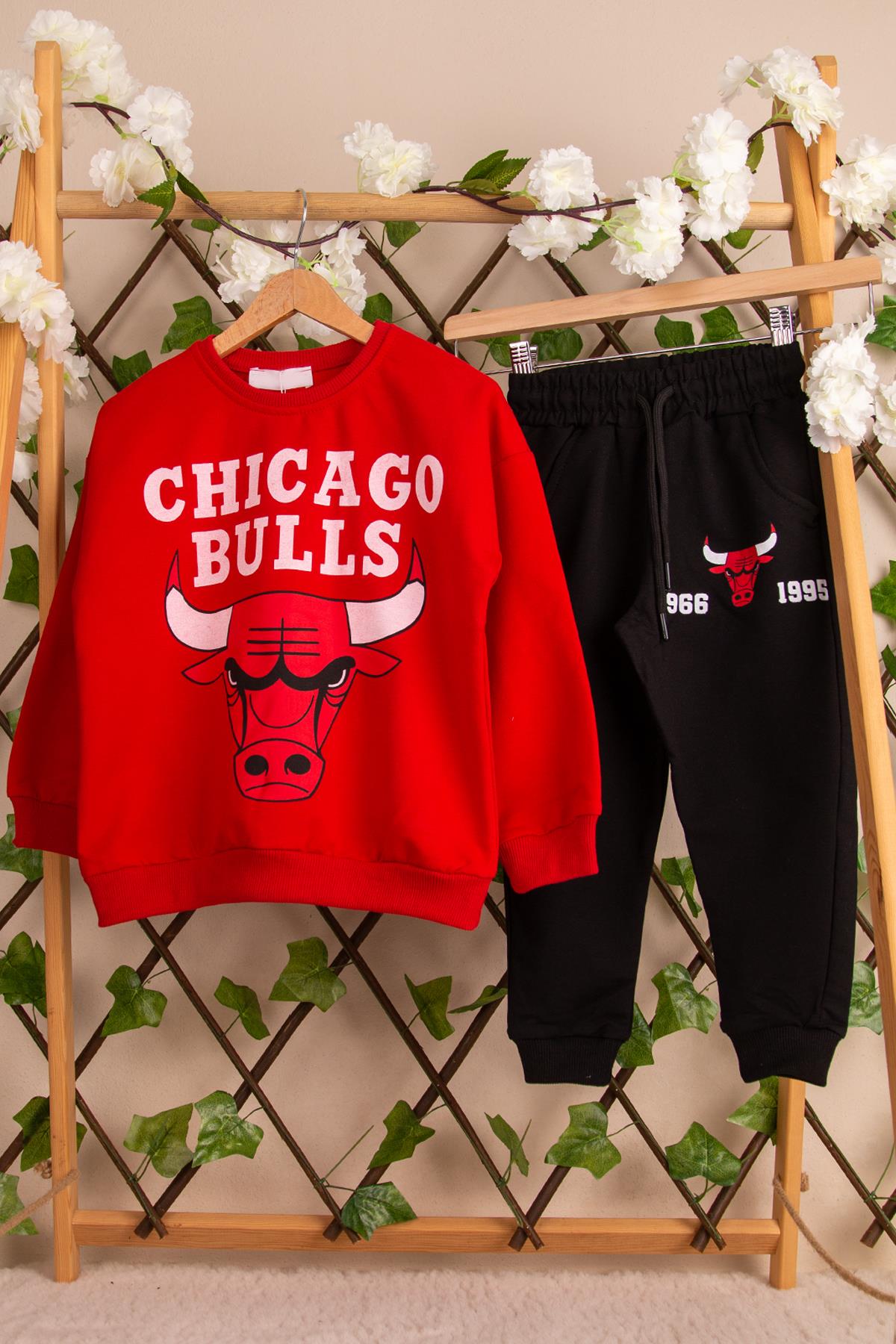Chicago Bulls Baskılı TakımUzun TakımChicago Bulls Baskılı Takım