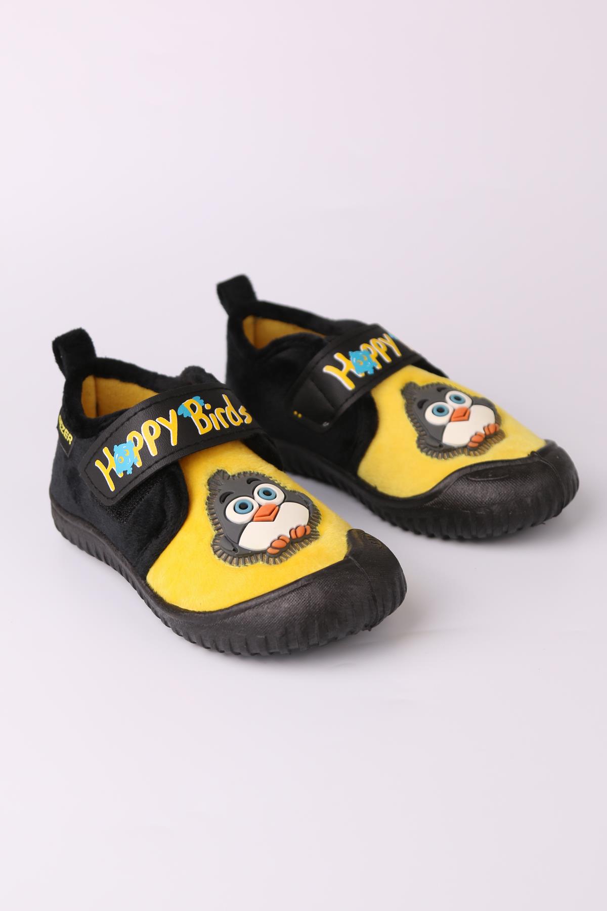 Kışlık Erkek Çocuk Cırt Cırtlı Ayarlanabilir Happy Bird Panduf AyakkabıAyakkabı & TerlikKışlık Erkek Çocuk Cırt Cırtlı Ayarlanabilir Happy Bird Panduf Ayakkabı