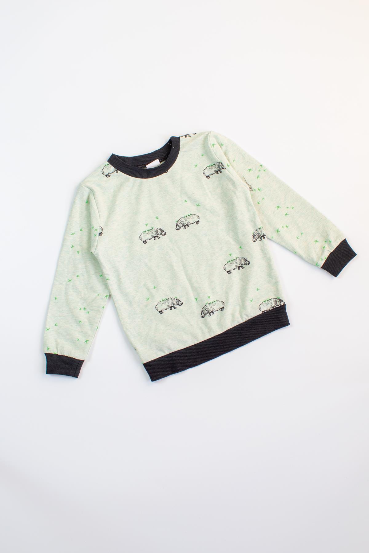 Su Aygırı Desenli Tek ÜstOutletSu Aygırı Desenli Tek Üst