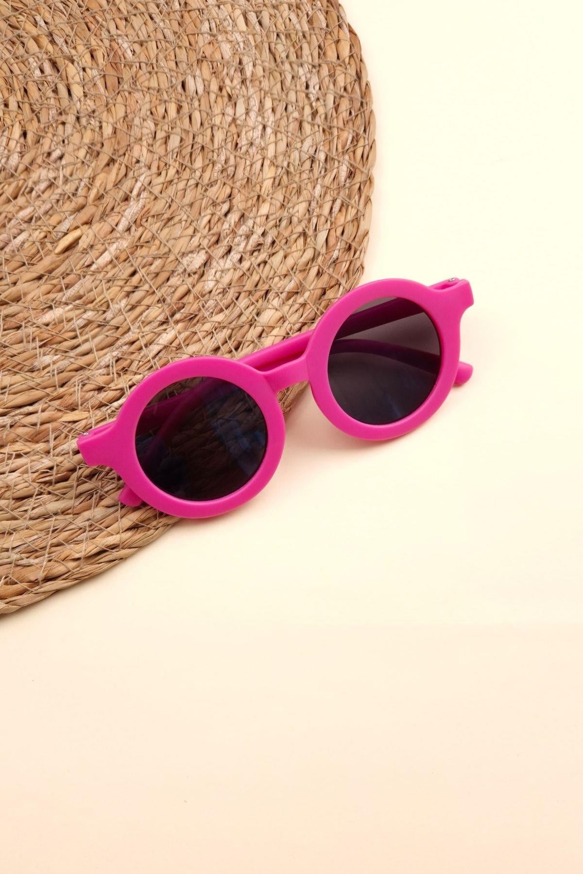 UV400 Koruma Camlı Pembe Çocuk Güneş GözlükAksesuarUV400 Koruma Camlı Pembe Çocuk Güneş Gözlük