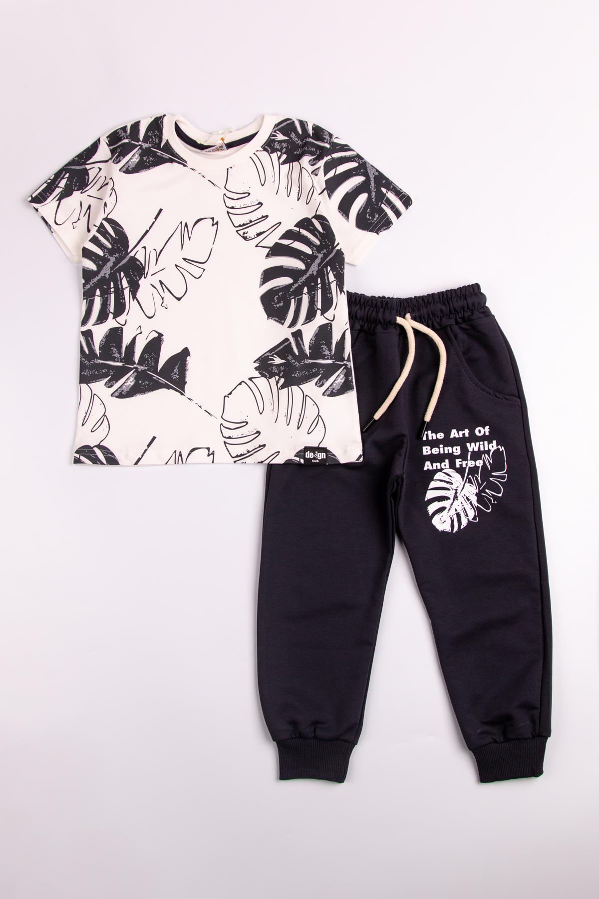 Yaprak Desenli TakımKısa TakımYaprak Desenli Takım