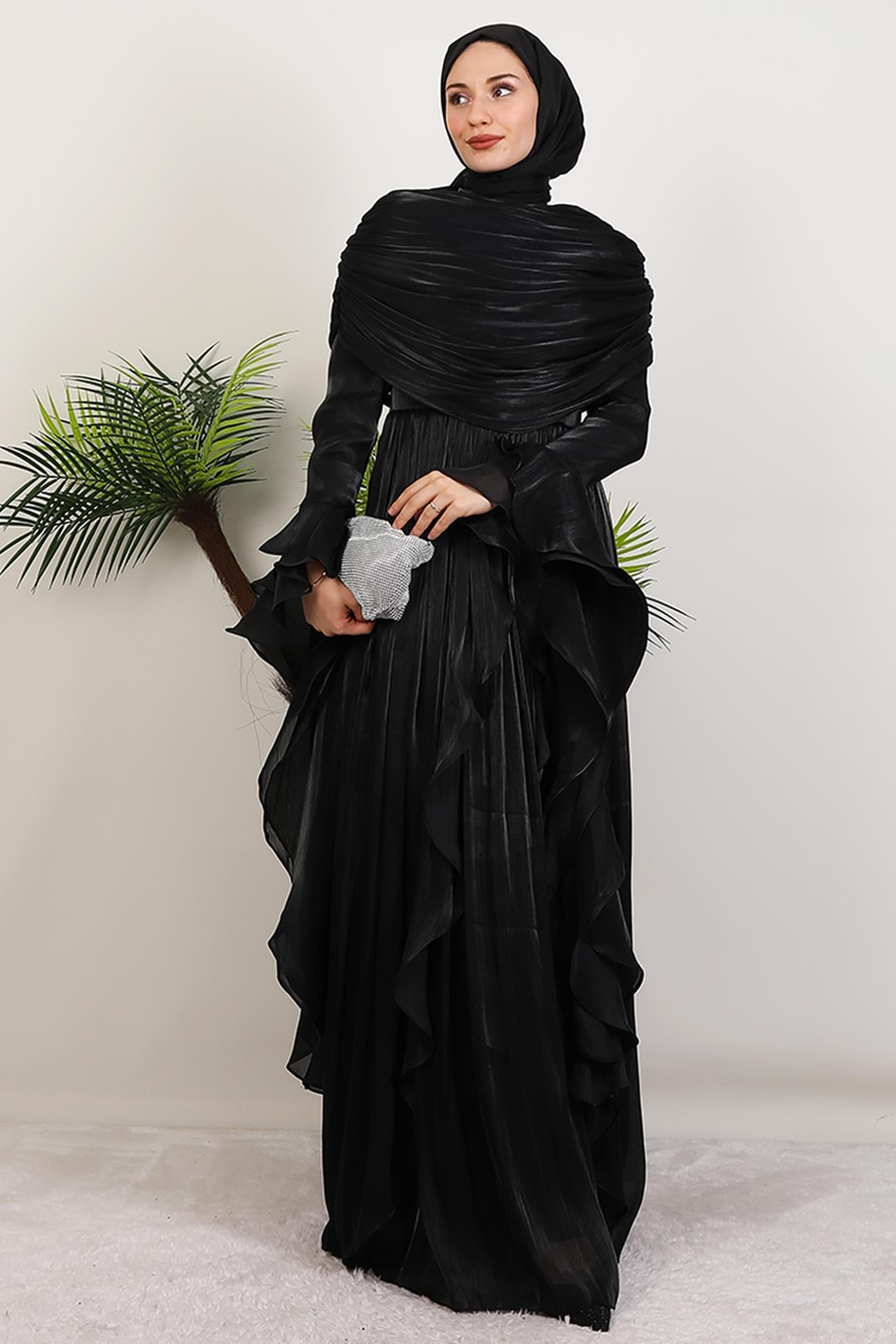 Ebru Yoryo Abiye Siyah