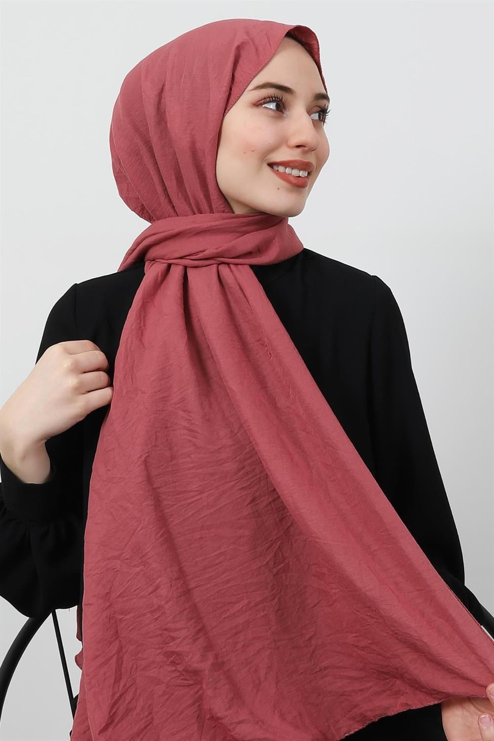 Pamuk Kraş Şal Pembe