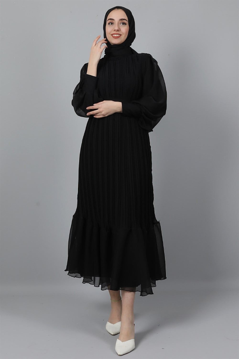 Piliseli Janjan Abiye Siyah